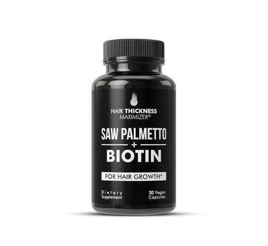 HAIR LOSS TREATMENT SAW PALMETTO + BIOTIN CAPSULES